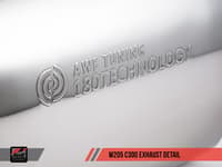 awe tuning 15-18 mercedes-benz w205 c300 touring edition exhaust 3015-31014