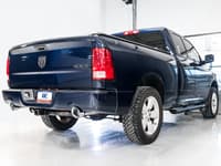 awe tuning 09-21 ram 1500 5.7l (w/cutouts) 0fg dual rear exit cat-back exhaust - chrome silver tips 3015-32002