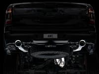awe tuning 21-22 ram 1500 trx 0fg cat-back exhaust - chrome silver tips 3015-32004