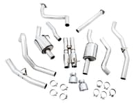 awe tuning 21-22 ram 1500 trx 0fg cat-back exhaust - chrome silver tips 3015-32004