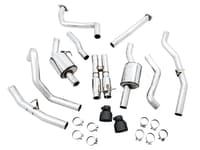 awe tuning 21-22 ram 1500 trx 0fg cat-back exhaust - diamond black tips 3015-33005