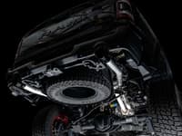 awe tuning 21-22 ram 1500 trx 0fg cat-back exhaust - diamond black tips 3015-33005