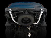 awe tuning 19-22 ram 1500 5.7l (w/cutouts) 0fg dual rear exit cat-back exhaust - diamond black tips 3015-33006