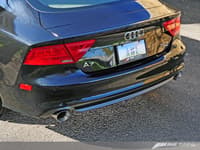 awe tuning 12-15 audi c7 a7 3.0t touring edition exhaust - dual outlet diamond black tips 3015-33064