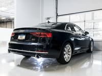 awe tuning 18 audi b9 a5 touring edition exhaust dual outlet - diamond black tips (includes dp) 3015-33090