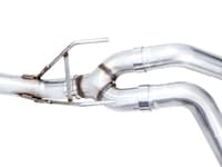 awe tuning 09-21 ram 1500 5.7l (w/o cutout) 0fg dual rear exit cat-back exhaust - chrome silver tips 3015-32101