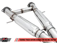 awe tuning 14-21 jeep grand cherokee srt touring edition exhaust - chrome silver tips 3015-32123