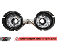 awe tuning 14-21 jeep grand cherokee srt track edition exhaust - diamond black tips 3020-33051