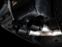 awe tuning 09-18 ram 1500 5.7l (w/o cutout) 0fg single side exit cat-back exhaust - diamond blk tips 3015-33309