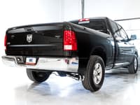 awe tuning 09-18 ram 1500 5.7l (w/o cutouts) 0fg single side exit cat-back exhaust - chrome tips 3015-32304