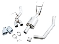 awe tuning 09-18 ram 1500 5.7l (w/o cutout) 0fg single side exit cat-back exhaust - diamond blk tips 3015-33309