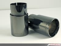 awe tuning 04-05 audi b6 s4 touring edition exhaust - diamond black tips 3015-33016