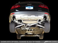 awe tuning 13-16 audi b8.5 all road touring edition exhaust - dual outlet diamond black tips 3015-33018