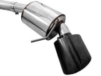 awe tuning 20-22 audi b9.5 rs5 sportback non-resonated touring edition exhaust - rs-style diamond blk tips 3015-33321