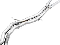 awe tuning 20-22 audi b9.5 rs5 sportback non-resonated touring edition exhaust - rs-style diamond blk tips 3015-33321