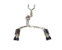 awe tuning 12-18 audi c7 / c7.5 s7 4.0t touring edition exhaust - polished silver tips 3015-42012