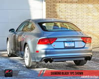 awe tuning 12-18 audi c7 / c7.5 s7 4.0t touring edition exhaust - polished silver tips 3015-42012