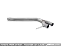 awe tuning 14-18 porsche macan touring edition exhaust system - chrome silver 102mm tips 3015-42068