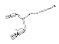 awe tuning 11-21 subaru sti va / wrx gv / sti gv sedan touring edition exhaust - chrome silver tip (102mm) 3015-42104