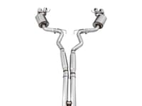 awe tuning 18-22 ford mustang gt (s550) cat-back exhaust - touring edition (quad chrome silver tips) 3015-42102