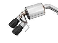 awe tuning 18-22 ford mustang gt (s550) cat-back exhaust - touring edition (quad diamond black tips) 3015-43106