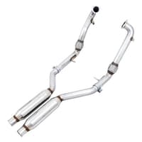 awe tuning 18-21 audi b9 s5 coupe 3.0t track exhaust (resonated for perf. dp) 102mm - chrome silver tips 3015-42118
