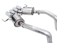 awe tuning 14-19 chevy corvette c7 z06/zr1 (w/o afm) touring edition axle-back exhaust w/chrome tips 3015-42133