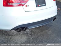 awe tuning 13-17 audi b8.5 s5 3.0t touring edition exhaust system - diamond black tips (90mm) 3015-43030