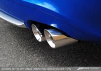 awe tuning 13-17 audi b8.5 s5 3.0t touring edition exhaust system - polished silver tips (90mm) 3015-42028