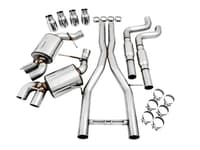 awe tuning 16-22 chevy camaro ss res cat-back exhaust -touring edition (quad diamond black tips) 3015-43114