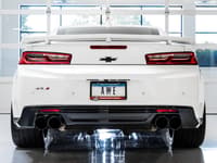 awe tuning 16-22 chevy camaro ss res cat-back exhaust -touring edition (quad diamond black tips) 3015-43114