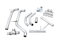 awe tuning 19-21 volkswagen jetta gli mk7 - non-resonated - track edition exhaust - chrome silver tips (fits oem dp) 3020-22034