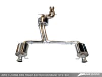 awe tuning 13-15 audi b8.5 rs5 cabriolet track edition exhaust system 3020-31012