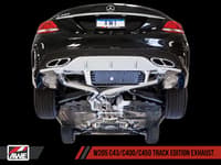 awe tuning 16-18 mercedes-benz w205 c450 amg / c400 / c43 track edition exhaust 3020-31016