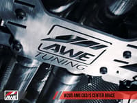 awe tuning 15-18 mercedes-benz w205 amg c63/s sedan track edition exhaust system (no tips) 3020-31014