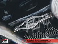 awe tuning 15-18 mercedes-benz w205 amg c63/s sedan track edition exhaust system (no tips) 3020-31014