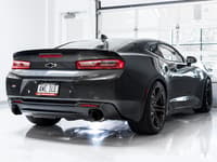 awe tuning 16-22 chevy camaro ss resonated cat-back exhaust - touring edition (diamond black tips) 3015-33102
