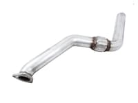 awe tuning 17-20 honda civic si track edition exhaust w/front pipe & dual chrome silver tips 3020-32052