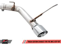 awe tuning 14-21 jeep grand cherokee srt track edition exhaust - chrome silver tips 3020-32061