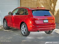 awe tuning 09-12 audi 8r q5 3.2l non-resonated exhaust system (downpipe-back) - diamond black tips 3020-33022