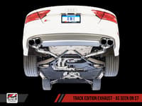 awe tuning 12-18 audi c7 / c7.5 s6 4.0t track edition exhaust - chrome silver tips 3020-42042