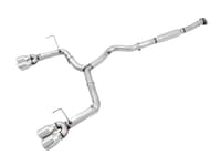 awe tuning 11-21 subaru wrx/sti va/gv sedan track edition exhaust - chrome silver tips (102mm) 3020-42058
