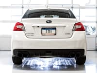 awe tuning 11-21 subaru wrx/sti va/gv sedan track edition exhaust - diamond black tips (102mm) 3020-43066