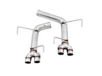 awe tuning 11-21 subaru wrx/sti va/gv sedan track edition exhaust - chrome silver tips (102mm) 3020-42058