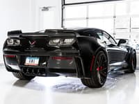 awe tuning 14-19 chevy corvette c7 z06/zr1 (w/o afm) track edition axle-back exhaust w/black tips 3020-43081