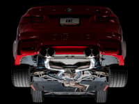 awe tuning 15-20 bmw f8x m3/m4 track edition catback exhaust - chrome silver tips 3020-42082