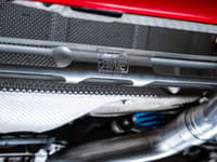 awe tuning 15-20 bmw f8x m3/m4 track edition catback exhaust - chrome silver tips 3020-42082