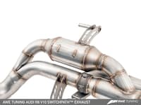 awe tuning 14-15 audi r8 v10 spyder switchpath exhaust 3025-31030