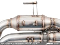 awe tuning 14-15 audi r8 v10 coupe switchpath exhaust 3025-31020