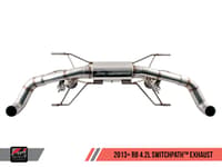 awe tuning 14-15 audi r8 4.2l spyder switchpath exhaust 3025-31032